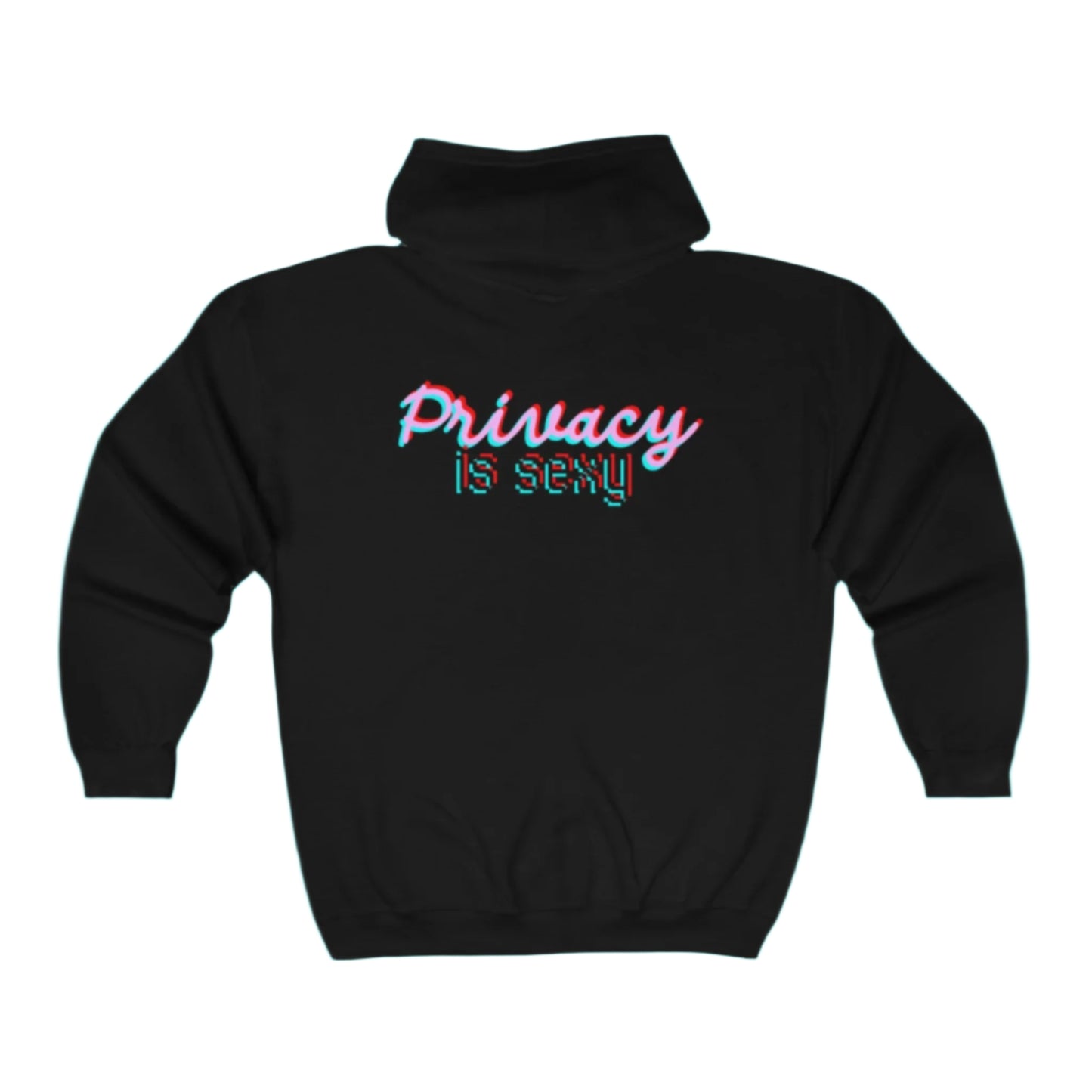 Privacy Is Sexy - Black Hoodie